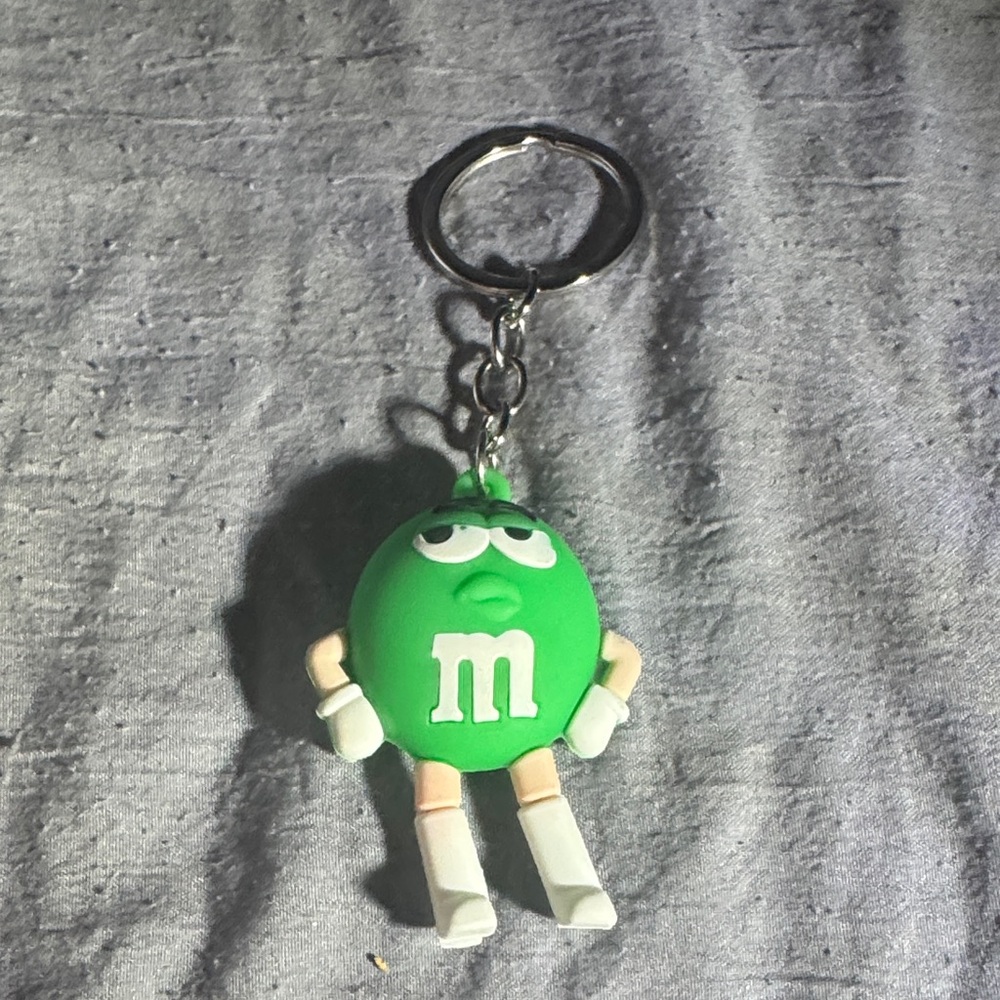 M&M'S Green Character Keychain